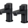 GoodHome Cavally Bath Pillar Tap, Pair 1 GoodHome Cavally Bath Pillar Tap, Pair -Crystal Bathware goodhome cavally bath pillar tap pair5059340185422 01c