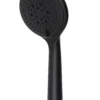 GoodHome Cavally Black Matt 3-spray Pattern Fixed Shower Head, 255.5mm -Crystal Bathware goodhome cavally black matt 3 spray pattern fixed shower head 255 5mm3663602321163 01c