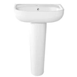 GoodHome Cavally Full Pedestal Basin 21 GoodHome Cavally Full Pedestal Basin -Crystal Bathware goodhome cavally full pedestal basin5059340225166 22c