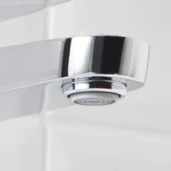 GoodHome Cavally Medium Gloss Chrome Effect Round Deck-mounted Manual Basin Mono Mixer Tap -Crystal Bathware goodhome cavally medium gloss chrome effect round deck mounted manual basin mono mixer tap3663602300342 36i