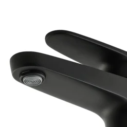 GoodHome Cavally Medium Matt Black Round Deck-mounted Manual Basin Mono Mixer Tap 14 GoodHome Cavally Medium Matt Black Round Deck-mounted Manual Basin Mono Mixer Tap -Crystal Bathware goodhome cavally medium matt black round deck mounted manual basin mono mixer tap3663602320647 36c