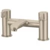 GoodHome Cavally Nickel Effect Modern Single Bath Filler Tap -Crystal Bathware goodhome cavally nickel effect modern single bath filler tap5059340185507 01c