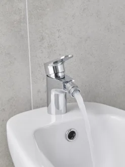 GoodHome Cavally Standard Gloss Chrome Effect Round Deck-mounted Manual Bidet Mono Mixer Tap 21 GoodHome Cavally Standard Gloss Chrome Effect Round Deck-mounted Manual Bidet Mono Mixer Tap -Crystal Bathware goodhome cavally standard gloss chrome effect round deck mounted manual bidet mono mixer tap3663602300229 22i