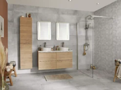 GoodHome Cavally Wall-mounted Diverter Shower -Crystal Bathware goodhome cavally wall mounted diverter shower5036581066062 40i