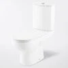 GoodHome Cavally White Close-coupled Toilet Set With Soft Close Seat -Crystal Bathware goodhome cavally white close coupled toilet set with soft close seat5059340155982 01c bq