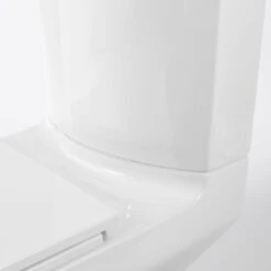 GoodHome Cavally White Close-coupled Toilet Set With Soft Close Seat -Crystal Bathware goodhome cavally white close coupled toilet set with soft close seat5059340155982 37c bq