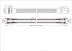 GoodHome Chrome Effect Brass & Polyvinyl Chloride (PVC) Shower Hose, (L)2m 7 GoodHome Chrome Effect Brass & Polyvinyl Chloride (PVC) Shower Hose, (L)2m -Crystal Bathware goodhome chrome effect brass polyvinyl chloride pvc shower hose l 2m3663602299462 01t
