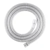 GoodHome Chrome Effect Brass & Polyvinyl Chloride (PVC) Shower Hose, (L)2m -Crystal Bathware goodhome chrome effect brass polyvinyl chloride pvc shower hose l 2m3663602299462 02c