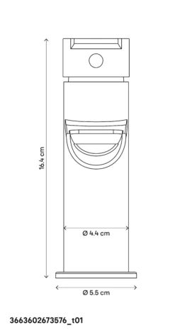 GoodHome Colina Basin Mono Mixer Tap -Crystal Bathware goodhome colina basin mono mixer tap5059340214276 02t bq