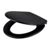GoodHome Diani Black Top Fix Soft Close Toilet Seat -Crystal Bathware goodhome diani black top fix soft close toilet seat5059340081342 01c