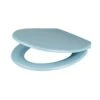 GoodHome Diani Blue Top Fix Soft Close Toilet Seat