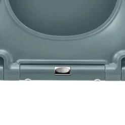 GoodHome Diani Green Top Fix Soft Close Toilet Seat -Crystal Bathware goodhome diani green top fix soft close toilet seat5059340081335 39c
