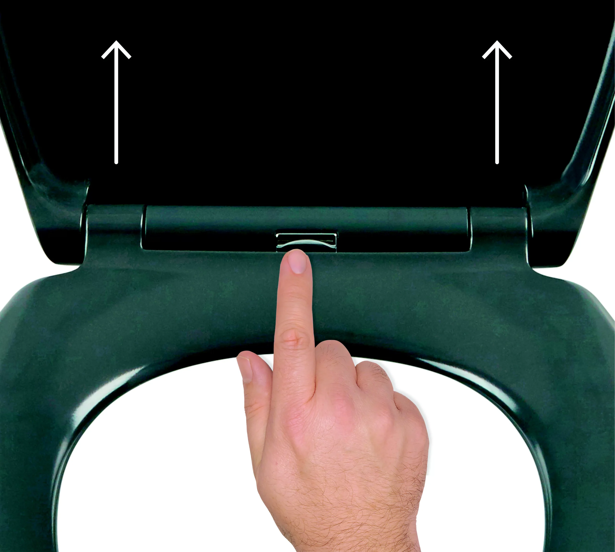 GoodHome Diani Grey Top Fix Soft Close Toilet Seat 9 GoodHome Diani Grey Top Fix Soft Close Toilet Seat - Image 7