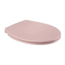 GoodHome Diani Pink Top Fix Soft Close Toilet Seat -Crystal Bathware goodhome diani pink top fix soft close toilet seat5059340081328 03c