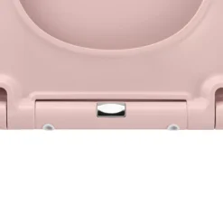 GoodHome Diani Pink Top Fix Soft Close Toilet Seat -Crystal Bathware goodhome diani pink top fix soft close toilet seat5059340081328 39c
