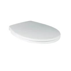 GoodHome Diani White Top Fix Soft Close Toilet Seat -Crystal Bathware goodhome diani white top fix soft close toilet seat3663602904083 04bq
