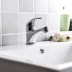 GoodHome Eidar Basin Mono Mixer Tap -Crystal Bathware goodhome eidar basin mono mixer tap5059340214559 01i bq