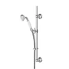 GoodHome Etel Chrome Effect Single-spray Pattern Wall-mounted Shower Kit -Crystal Bathware goodhome etel chrome effect single spray pattern wall mounted shower kit5059340162263 01c