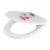GoodHome Genoa Fish White & Orange Standard Soft Close Toilet Seat 1 GoodHome Genoa Fish White & Orange Standard Soft Close Toilet Seat -Crystal Bathware goodhome genoa fish white orange standard soft close toilet seat5059340081304 01c