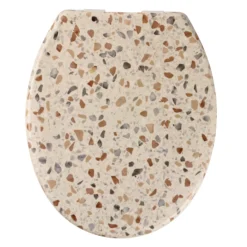 GoodHome Genoa White & Light Yellow Bottom Fix Soft Close Toilet Seat -Crystal Bathware goodhome genoa white light yellow bottom fix soft close toilet seat5059340081311 02c