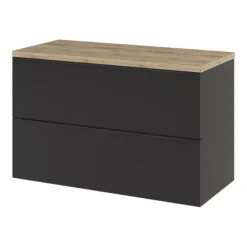 GoodHome Hartland Natural Straight Oak Bathroom Worktop 2.7cm X 45.5cm X 100.5cm -Crystal Bathware goodhome hartland natural straight oak bathroom worktop 2 7cm x 45 5cm x 100 5cm5059340393209 40c