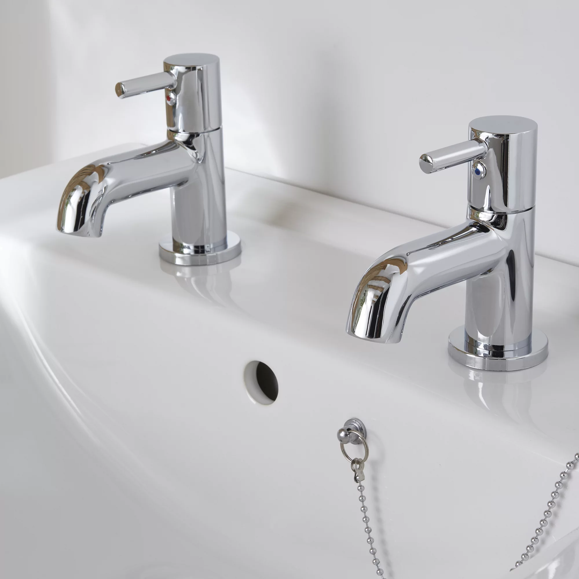 GoodHome Hoffell Contemporary Basin Pillar Tap 5 GoodHome Hoffell Contemporary Basin Pillar Tap - Image 3