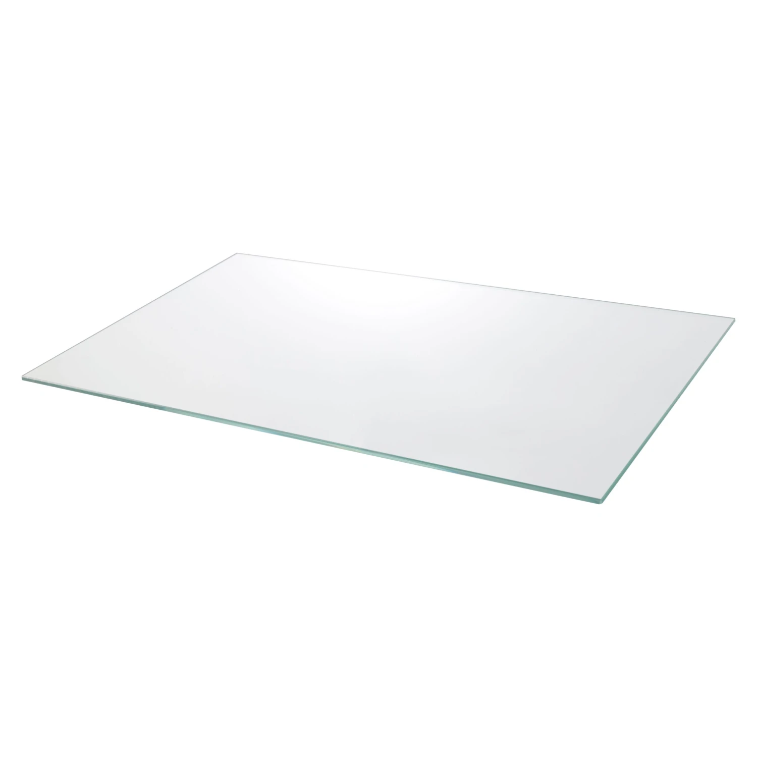GoodHome Imandra Clear Glass Wall-mounted Bathroom Shelf, (L)558mm (D)320mm (H) 5mm 3 GoodHome Imandra Clear Glass Wall-mounted Bathroom Shelf, (L)558mm (D)320mm (H) 5mm