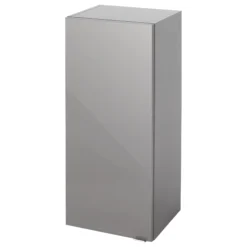GoodHome Imandra Gloss Anthracite Wall-mounted Bathroom Cabinet (W)400mm (H)900mm -Crystal Bathware goodhome imandra gloss anthracite wall mounted bathroom cabinet w 400mm h 900mm5059340018881 02c BQ