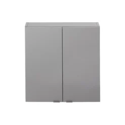 GoodHome Imandra Gloss Anthracite Wall-mounted Bathroom Cabinet (W)600mm (H)600mm -Crystal Bathware goodhome imandra gloss anthracite wall mounted bathroom cabinet w 600mm h 600mm5059340018904 02c BQ