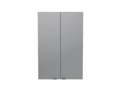 GoodHome Imandra Gloss Grey Deep Wall Cabinet (W)600mm (H)900mm -Crystal Bathware goodhome imandra gloss grey deep wall cabinet w 600mm h 900mm3663602933489 02bq