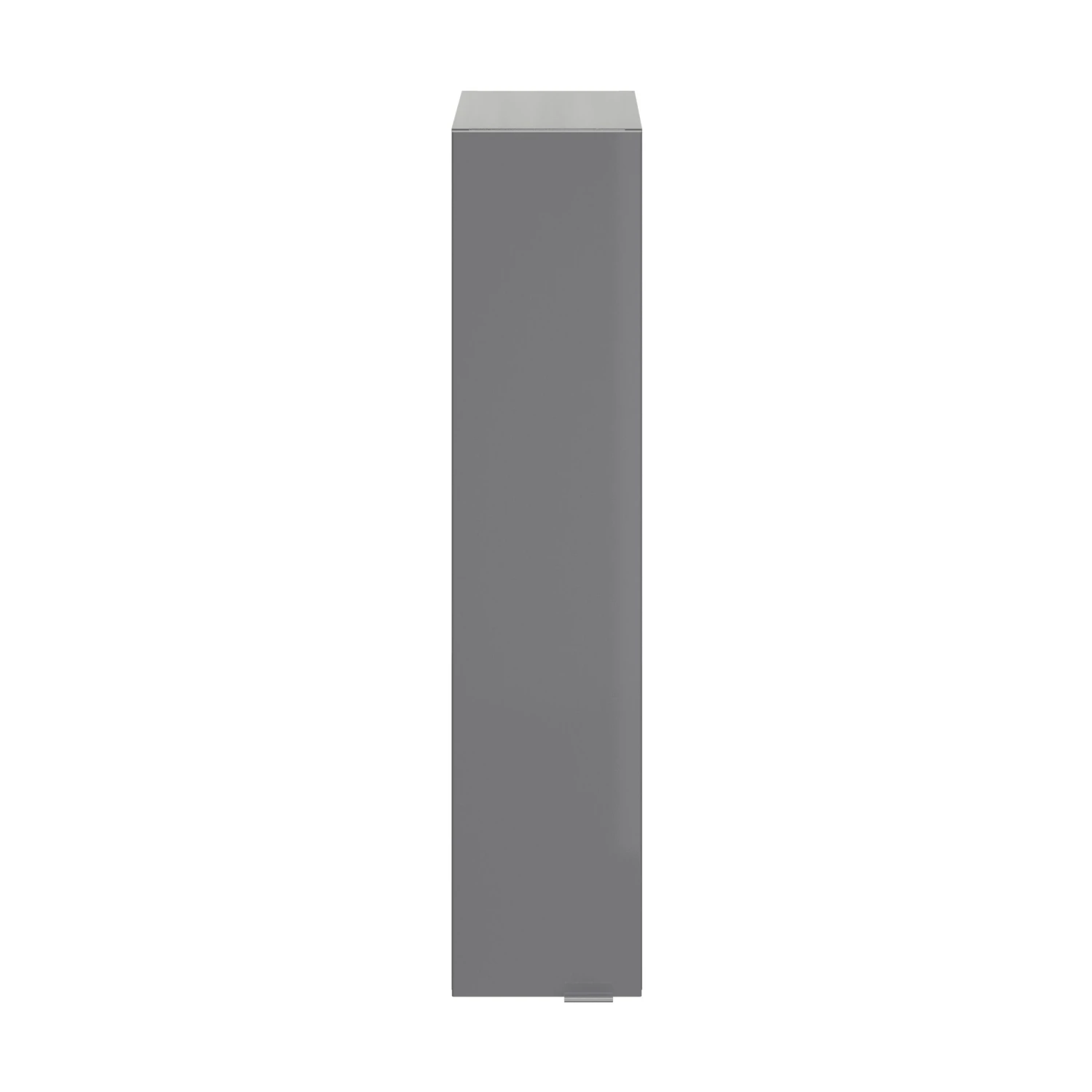 GoodHome Imandra Gloss Grey Single Deep Wall Cabinet (W)200mm (H)900mm 5 GoodHome Imandra Gloss Grey Single Deep Wall Cabinet (W)200mm (H)900mm - Image 3
