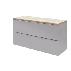 GoodHome Imandra Gloss Grey Vanity & Basin Cabinet (W)1200mm (H)600mm -Crystal Bathware goodhome imandra gloss grey vanity basin cabinet w 1200mm h 600mm3663602932918 54c