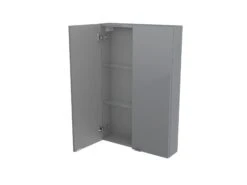 GoodHome Imandra Gloss Grey Wall Cabinet (W)600mm (H)900mm 10 GoodHome Imandra Gloss Grey Wall Cabinet (W)600mm (H)900mm -Crystal Bathware goodhome imandra gloss grey wall cabinet w 600mm h 900mm3663602933281 03bq