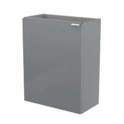 GoodHome Imandra Gloss Grey & White Wall-mounted Vanity Unit & Basin Set (H)550mm 11 GoodHome Imandra Gloss Grey & White Wall-mounted Vanity Unit & Basin Set (H)550mm -Crystal Bathware goodhome imandra gloss grey white wall mounted vanity unit basin set h 550mm3663602298083 22c bq