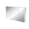 GoodHome Imandra Gloss Non Illuminated Wall-mounted Compact Mirrored Bathroom Cabinet (W)1000mm (H)600mm -Crystal Bathware goodhome imandra gloss non illuminated wall mounted compact mirrored bathroom cabinet w 1000mm h 600mm3663602933731 01bq