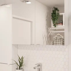 GoodHome Imandra Gloss Non Illuminated Wall-mounted Compact Mirrored Bathroom Cabinet (W)800mm (H)600mm 24 GoodHome Imandra Gloss Non Illuminated Wall-mounted Compact Mirrored Bathroom Cabinet (W)800mm (H)600mm -Crystal Bathware goodhome imandra gloss non illuminated wall mounted compact mirrored bathroom cabinet w 800mm h 600mm3663602933724 01i