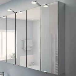 GoodHome Imandra Gloss Non Illuminated Wall-mounted Tall Mirrored Bathroom Cabinet (W)600mm (H)900mm 26 GoodHome Imandra Gloss Non Illuminated Wall-mounted Tall Mirrored Bathroom Cabinet (W)600mm (H)900mm -Crystal Bathware goodhome imandra gloss non illuminated wall mounted tall mirrored bathroom cabinet w 600mm h 900mm3663602933403 30i