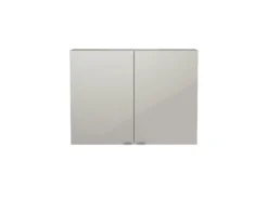 GoodHome Imandra Gloss Taupe Wall Cabinet (W)800mm (H)600mm -Crystal Bathware goodhome imandra gloss taupe wall cabinet w 800mm h 600mm3663602933694 02bq