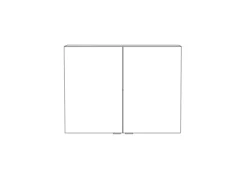 GoodHome Imandra Gloss Taupe Wall Cabinet (W)800mm (H)600mm -Crystal Bathware goodhome imandra gloss taupe wall cabinet w 800mm h 600mm3663602933694 03t