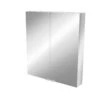 GoodHome Imandra Gloss Wall-mounted Mirrored Bathroom Cabinet (W)800mm (H)900mm -Crystal Bathware goodhome imandra gloss wall mounted mirrored bathroom cabinet w 800mm h 900mm3663602933410 01bq
