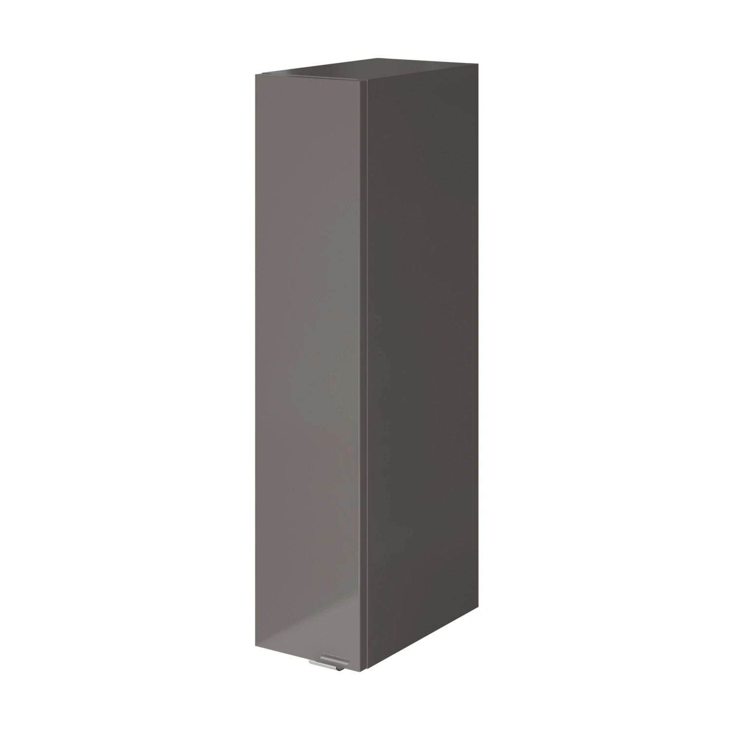 GoodHome Imandra Gloss Warm Grey Single Deep Cabinet (W)200mm (H)900mm 3 GoodHome Imandra Gloss Warm Grey Single Deep Cabinet (W)200mm (H)900mm