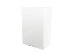 GoodHome Imandra Gloss White Deep Wall Cabinet (W)600mm (H)900mm