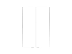 GoodHome Imandra Gloss White Deep Wall Cabinet (W)600mm (H)900mm -Crystal Bathware goodhome imandra gloss white deep wall cabinet w 600mm h 900mm3663602933472 03t