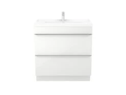 GoodHome Imandra Gloss White Freestanding Vanity & Basin Vanity & Basin Cabinet (W)800mm (H)820mm 11 GoodHome Imandra Gloss White Freestanding Vanity & Basin Vanity & Basin Cabinet (W)800mm (H)820mm -Crystal Bathware goodhome imandra gloss white freestanding vanity basin vanity basin cabinet w 800mm h 820mm3663602932987 04bq