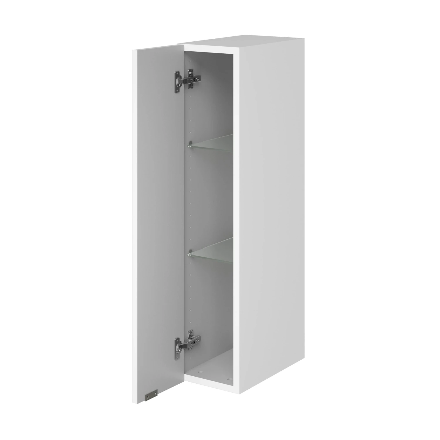 GoodHome Imandra Gloss White Single Deep Wall Cabinet (W)200mm (H)900mm 6 GoodHome Imandra Gloss White Single Deep Wall Cabinet (W)200mm (H)900mm - Image 4