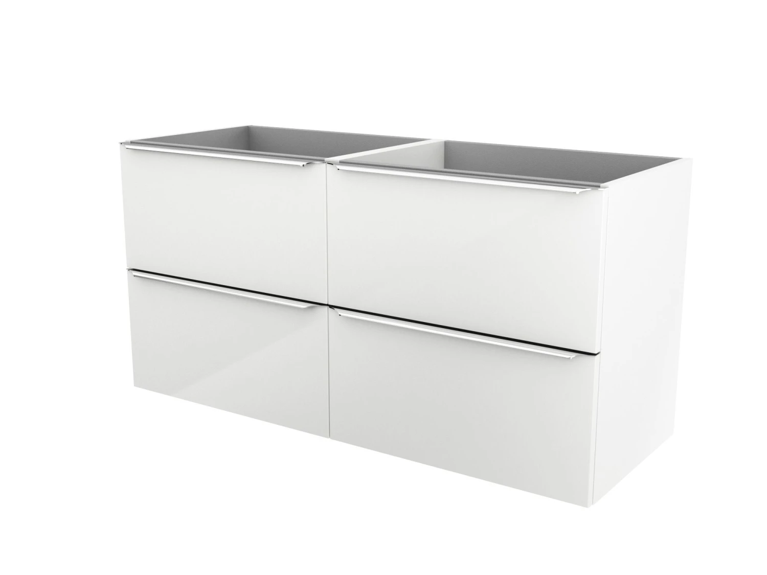 GoodHome Imandra Gloss White Vanity & Basin Cabinet (W)1200mm (H)600mm 3 GoodHome Imandra Gloss White Vanity & Basin Cabinet (W)1200mm (H)600mm