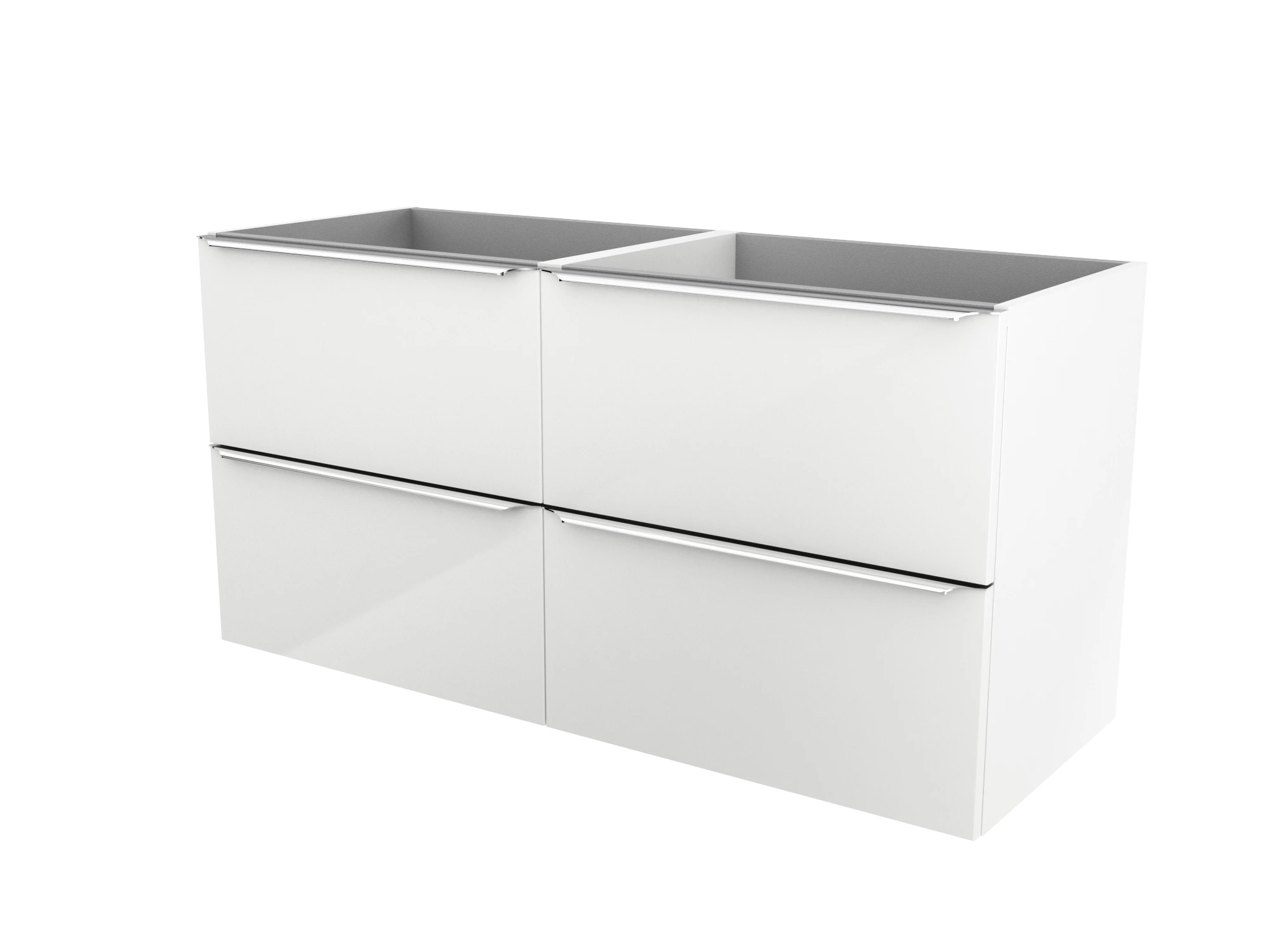 GoodHome Imandra Gloss White Vanity & Basin Cabinet (W)1200mm (H)600mm 13 GoodHome Imandra Gloss White Vanity & Basin Cabinet (W)1200mm (H)600mm - Image 11