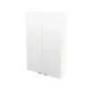 GoodHome Imandra Gloss White Wall Cabinet (W)600mm (H)900mm -Crystal Bathware goodhome imandra gloss white wall cabinet w 600mm h 900mm3663602933274 01bq