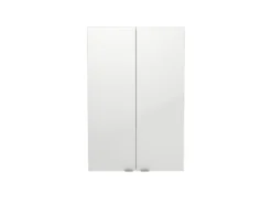 GoodHome Imandra Gloss White Wall Cabinet (W)600mm (H)900mm -Crystal Bathware goodhome imandra gloss white wall cabinet w 600mm h 900mm3663602933274 02bq