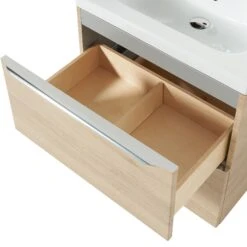 GoodHome Imandra & Lana Oak Effect Freestanding Vanity Unit & Basin Set (W)604mm 14 GoodHome Imandra & Lana Oak Effect Freestanding Vanity Unit & Basin Set (W)604mm -Crystal Bathware goodhome imandra lana oak effect freestanding vanity unit basin set w 604mm3663602313205 36c bq